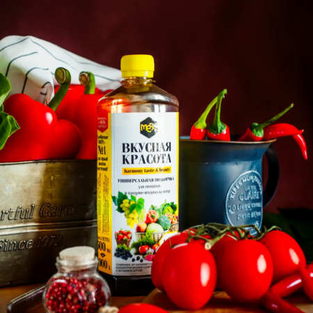 Удобрение МЕРА для овощных культур «ВКУСНАЯ КРАСОТА» 0,25л с фульвокислотами Удобрение МЕРА для овощных культур «ВКУСНАЯ КРАСОТА» 250 млс фульвокислотами