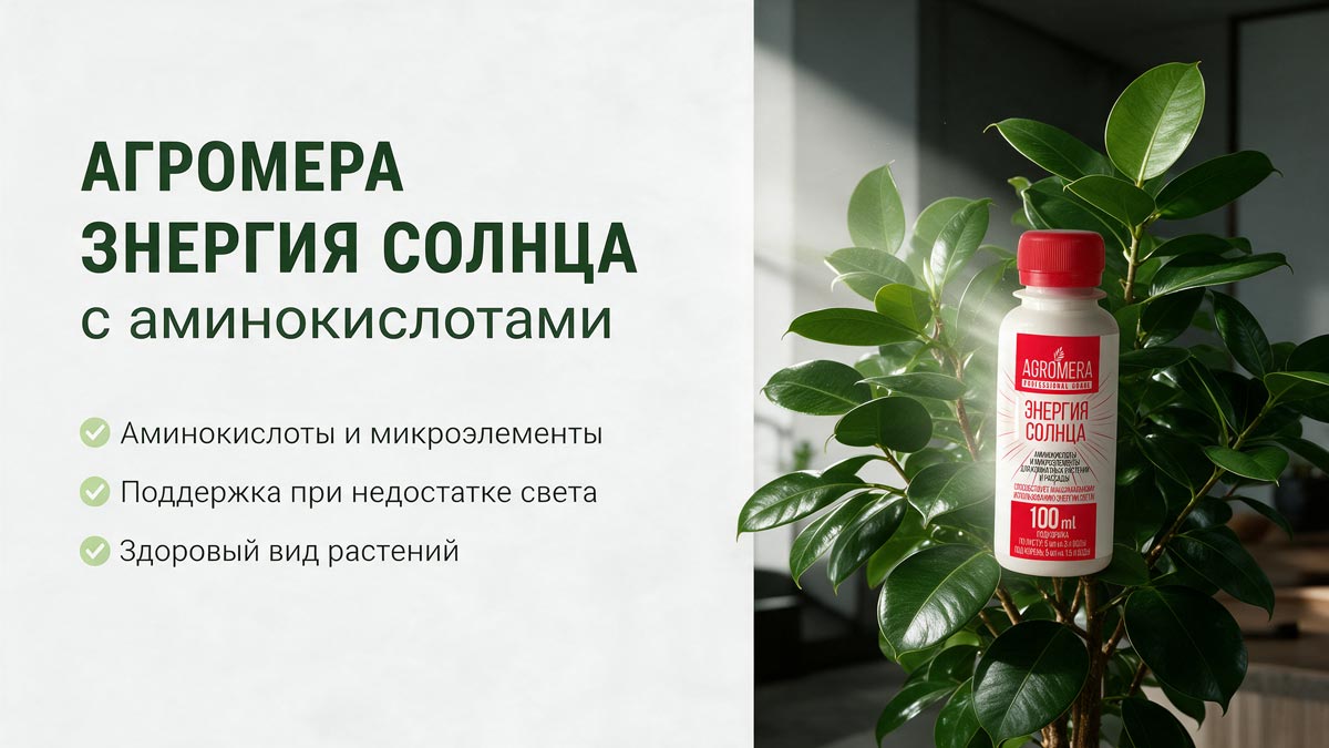 Агромера Энергия сонца для фикусов