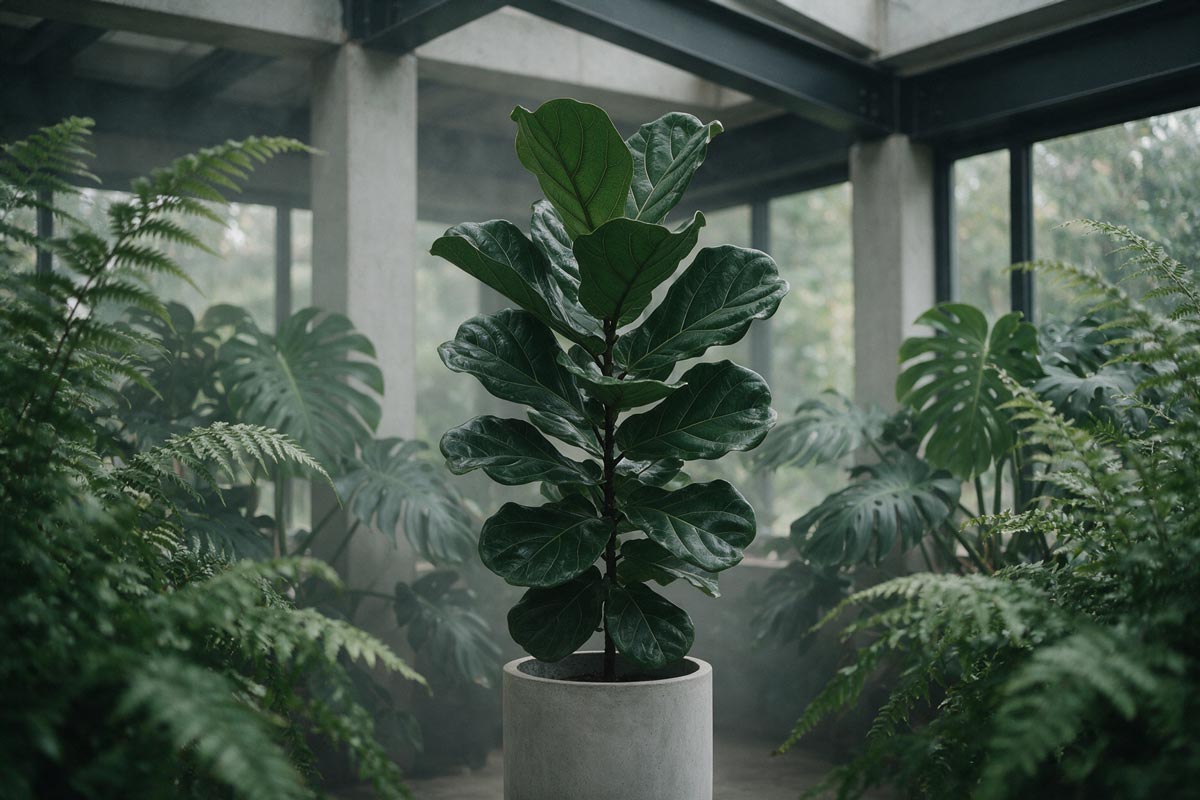 Фикус - лировидный - Ficus lyrata