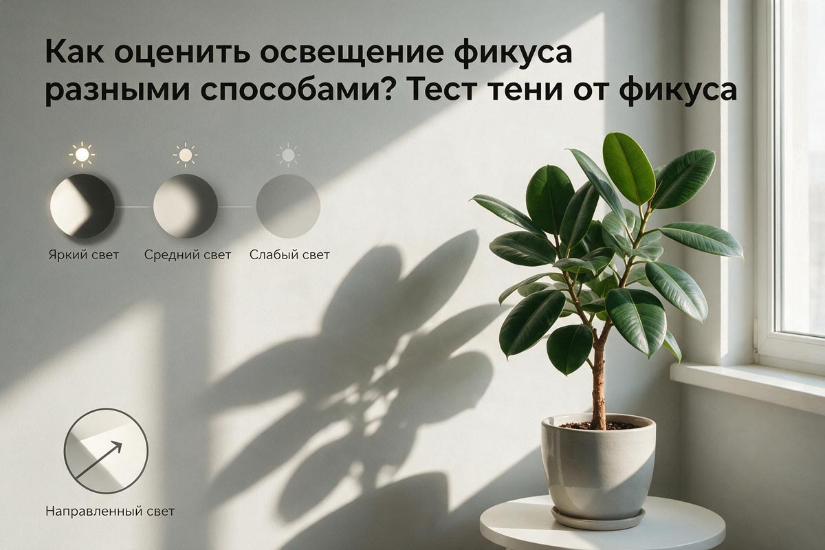 Тест тени от фикуса
