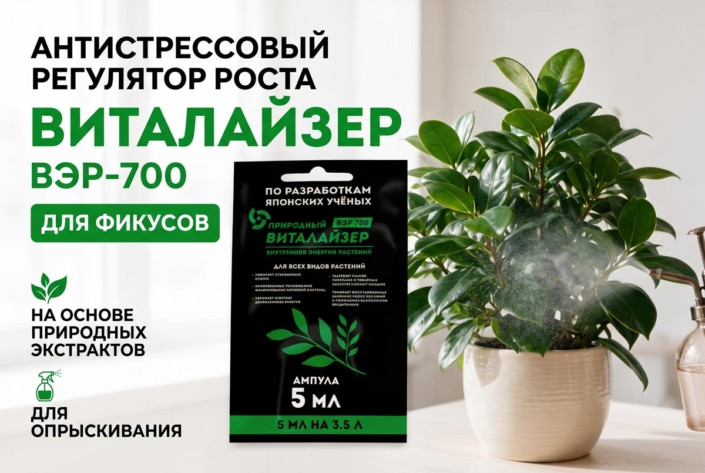 Vitalayzer—ВИТАЛАЙЗЕР ВЭР-700 – природный антистрессант и адаптоген. Vitalayzer---ВИТАЛАЙЗЕР ВЭР-700 - природный антистрессант и адаптоген, регулятор роста растений.